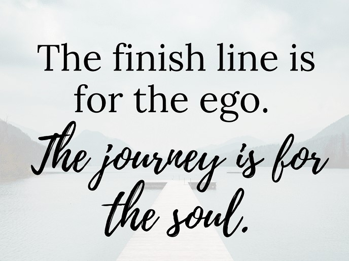 The Journey Is For The Soul' – Inspirational thoughts from